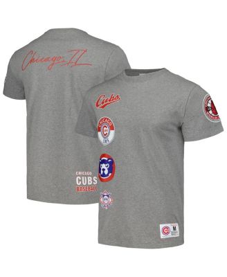 Men's Heathered Gray Chicago Cubs Earn It T-Shirt