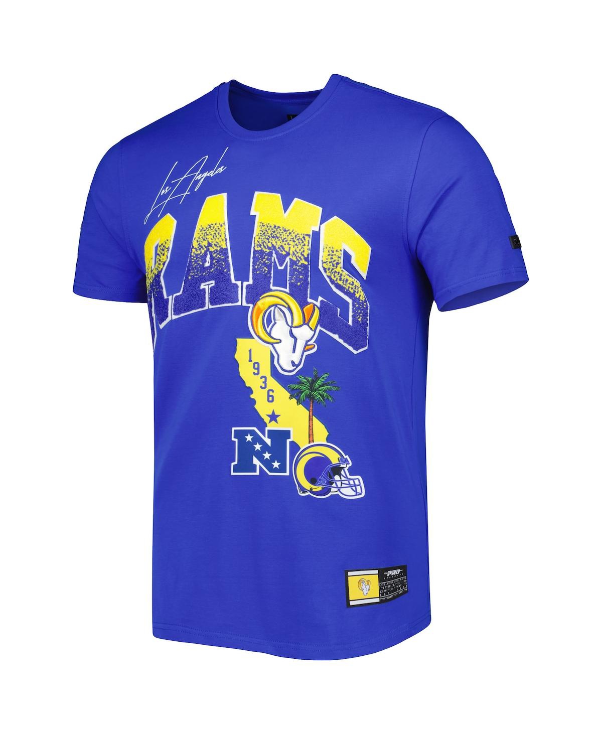 Pro Standard Men's  Royal Los Angeles Rams Hometown Collection T-shirt In Royal