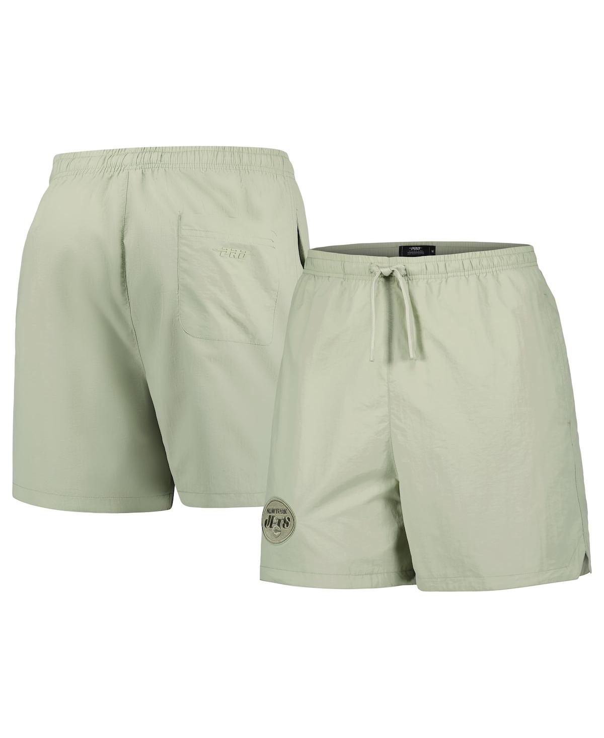 Men's Pro Standard Light Green Cincinnati Bengals Neutrals 2.0 Woven Shorts