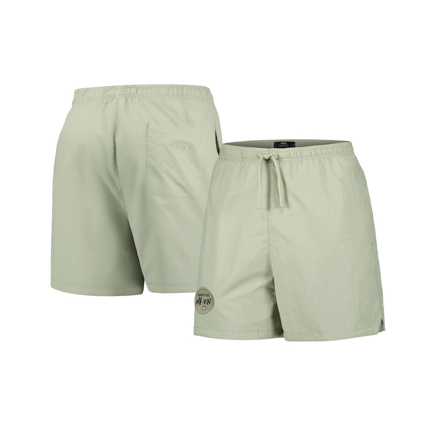 Men's Light Green New York Jets Neutrals 2.0 Woven Shorts