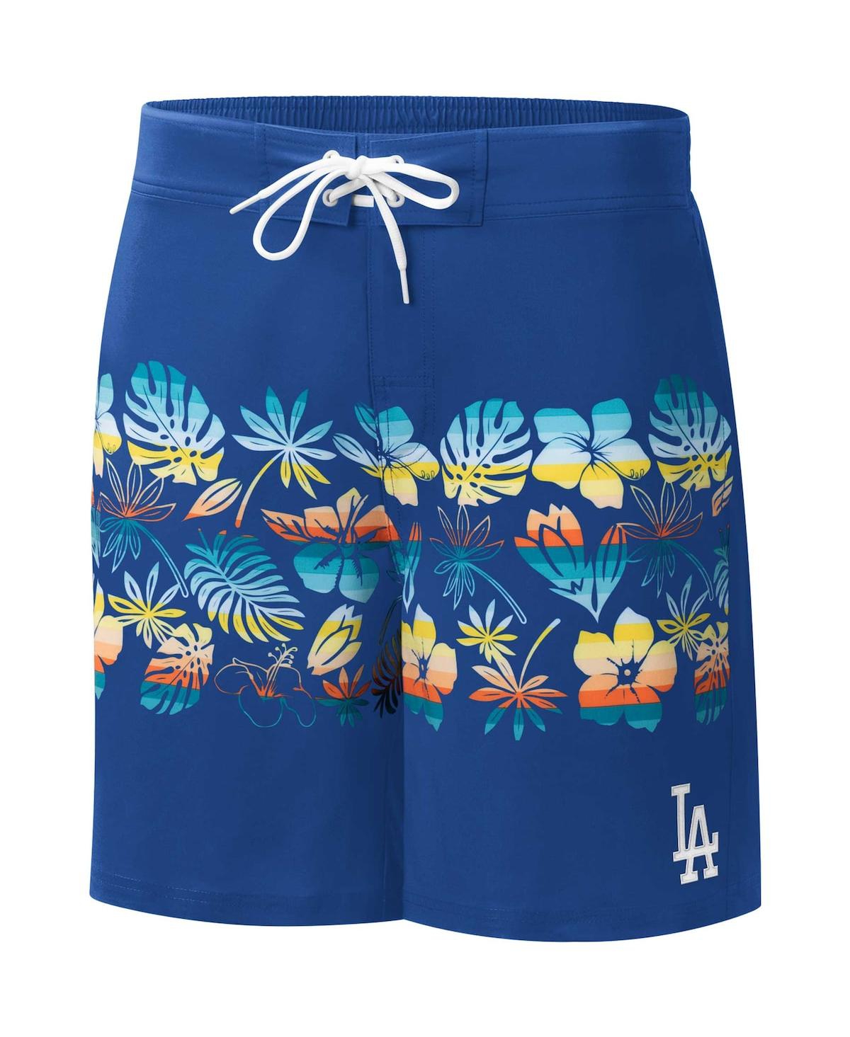 G-iii Sports By Carl Banks Men's  Royal Los Angeles Dodgers Breeze Volley Swim Shorts In Royal