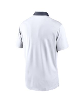 Men's White New England Patriots Vapor Performance Polo Shirt