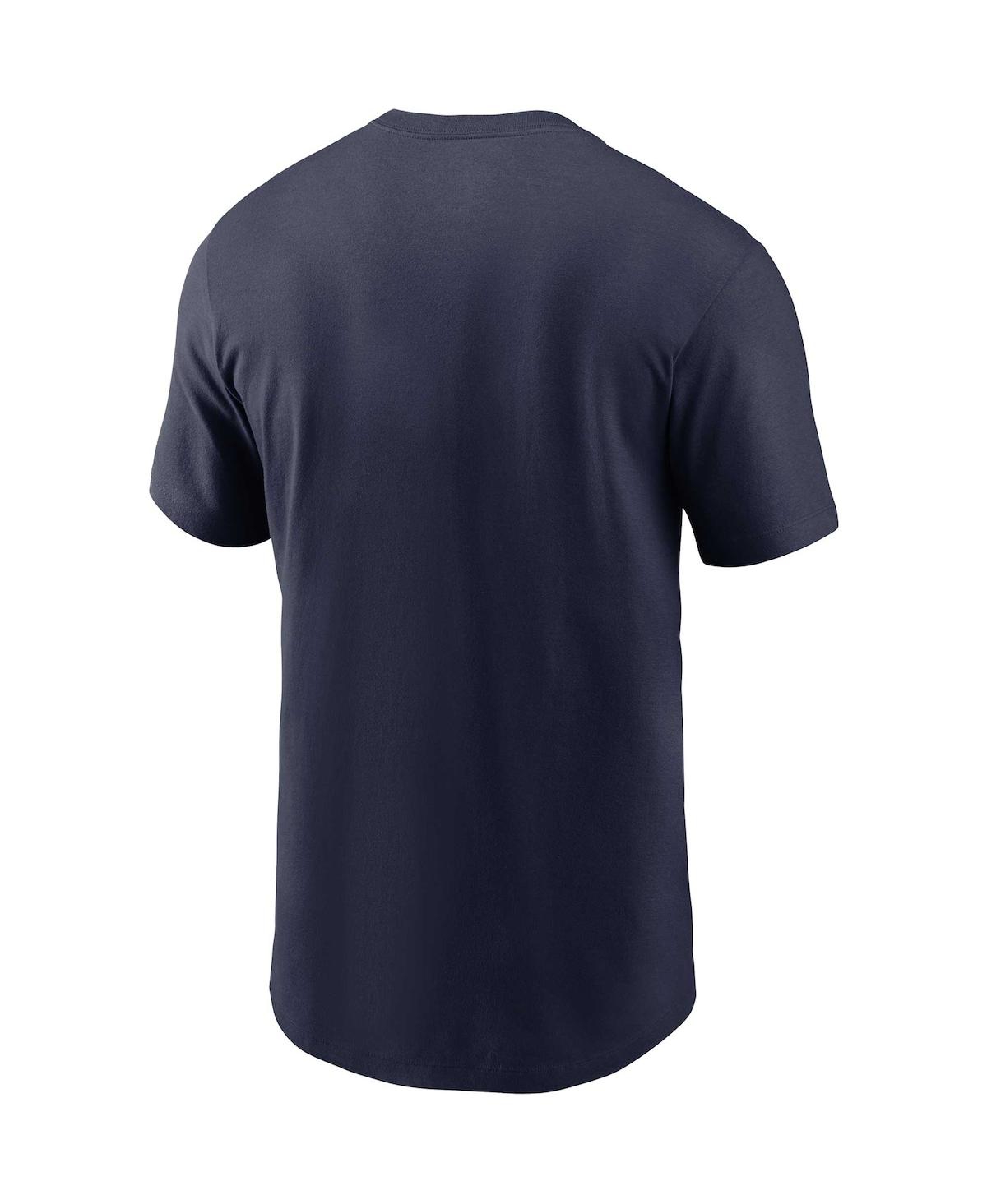 Shop Nike Men's  College Navy Seattle Seahawks Yard Line Fashion Asbury T-shirt