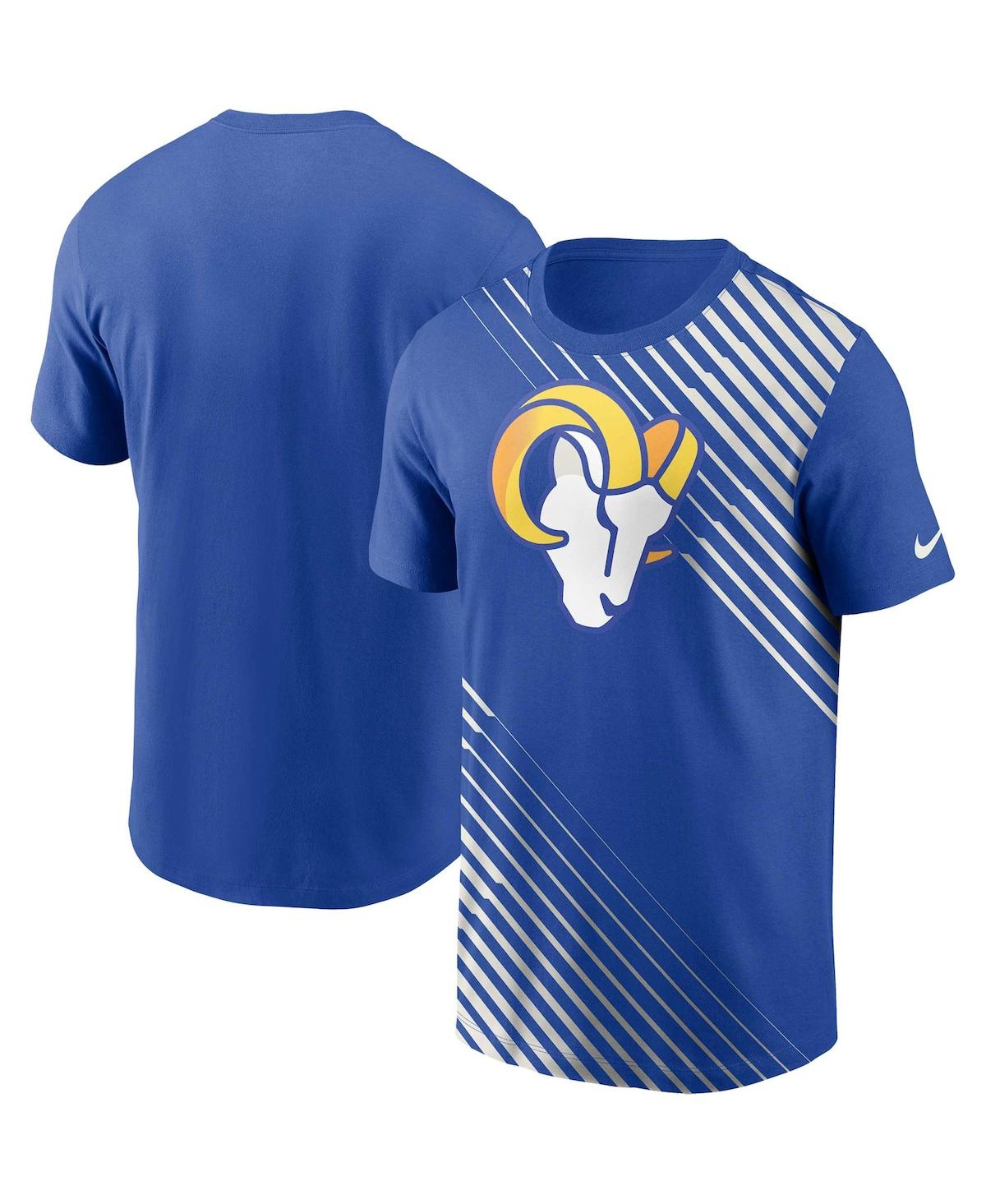 Men's NikeLos Angeles Rams Yard Line Fashion Asbury T-shirt - Royal