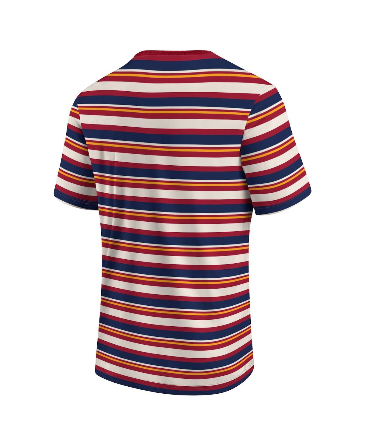 Fanatics Men's  Red Real Salt Lake Shot Clock Stripe T-shirt In Red