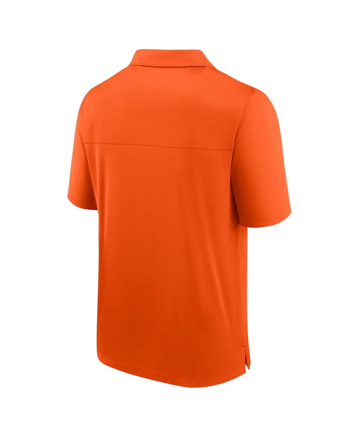 Shop Fanatics Men's  Orange Philadelphia Flyers Polo Shirt