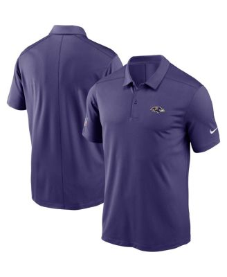 Nike Men's Purple Baltimore Ravens Sideline Victory Performance Polo Shirt  - Macy's