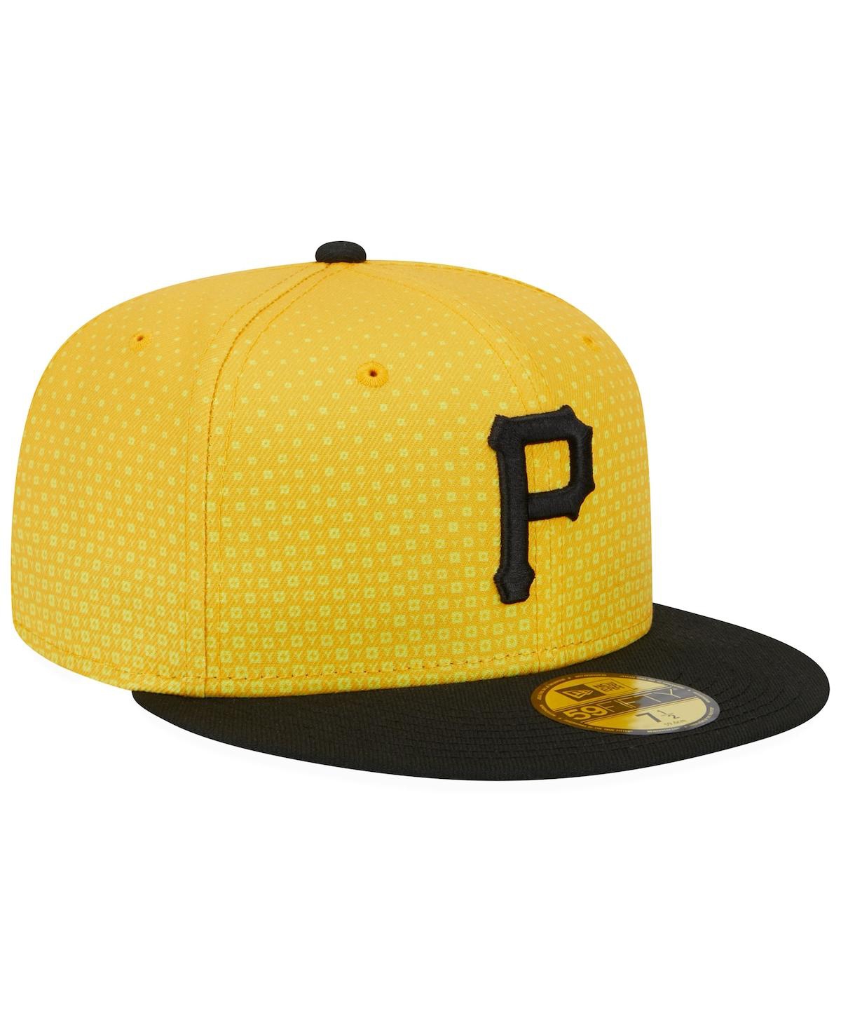 Men's New Era Black Pittsburgh Pirates 2023 City Connect 59FIFTY Fitted Hat - Black