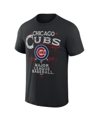 Men's Darius Rucker Collection by Black Chicago Cubs Beach Splatter T-shirt