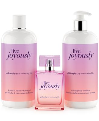 philosophy live joyously firming body emulsion