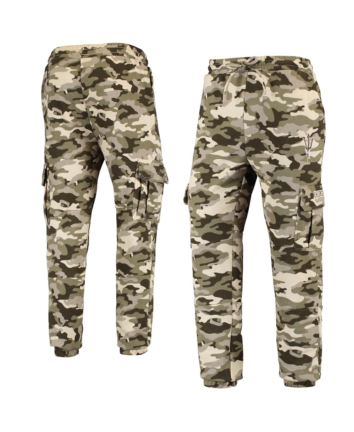 Shop Colosseum Men's  Camo Arizona State Sun Devils Oht Military-inspired Appreciation Code Fleece Pants