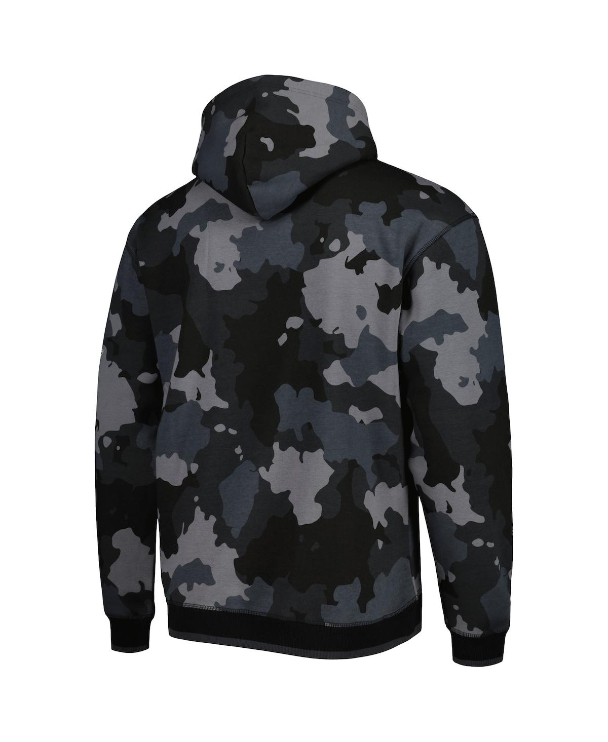 Shop The Wild Collective Men's  Black New Orleans Saints Camo Pullover Hoodie