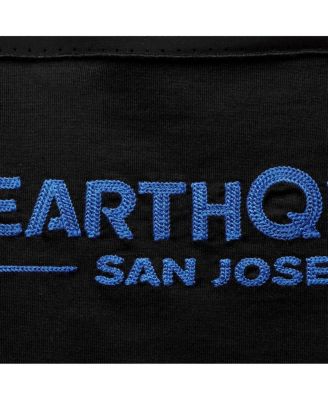 Women's Black San Jose Earthquakes Mesh T-shirt