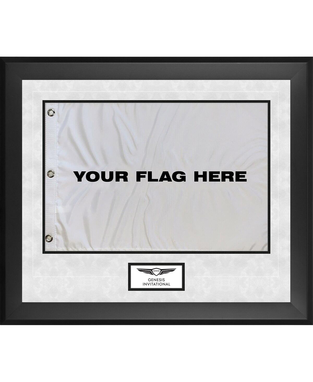 Fanatics Authentic Genesis Invitational 23" X 27" Pin Flag Frame In White
