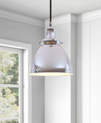 Madison 8" Metal Shade Wide Pendant