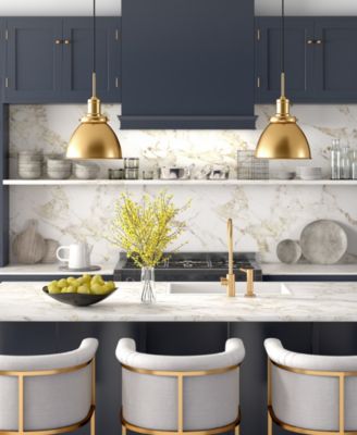 Madison 12" Metal Shade Wide Pendant