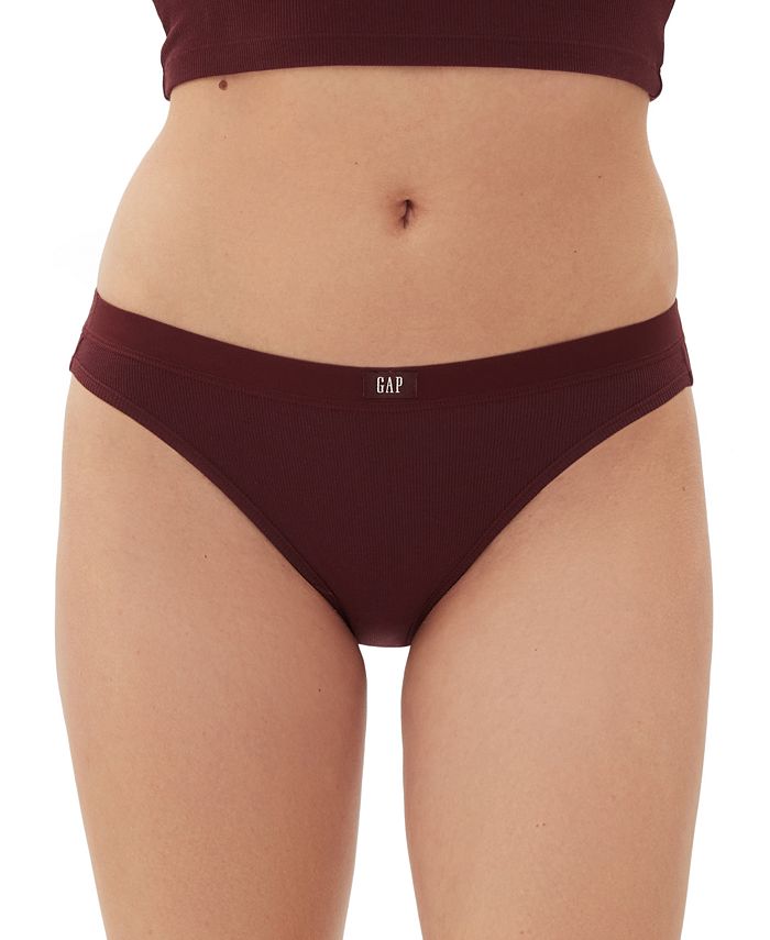 GAP GapBody Women's Logo Comfort Bikini Underwear GPW01075 - Macy's