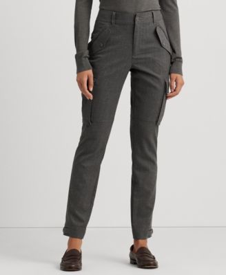 Lauren Ralph Lauren - Women's Wool Twill Cargo Pants