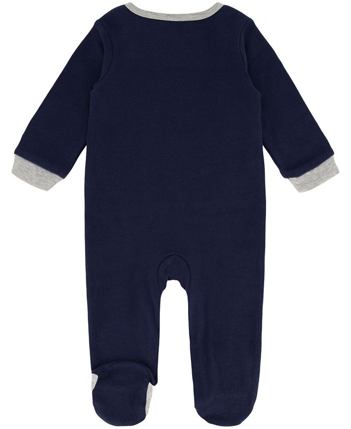 Tommy Hilfiger Baby Boys Heather and Solid Logo Footed Coverall - Macy's