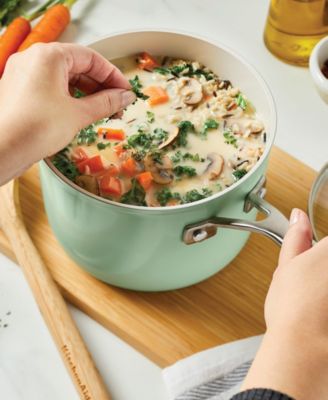 3-Qt. Ceramic Nonstick Saucepan