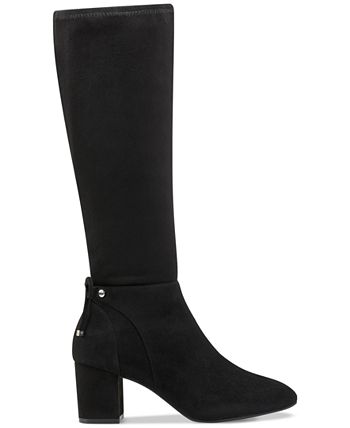 Macy s black 2024 dress boots