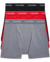 Calvin Klein Men's 3-Pack Cotton Classics Boxer Briefs Underwear - Macy's