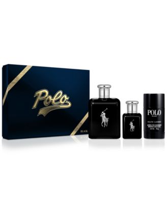 Ralph Lauren Men s 3 Pc. Polo Black Eau de Toilette Gift Set Macy s