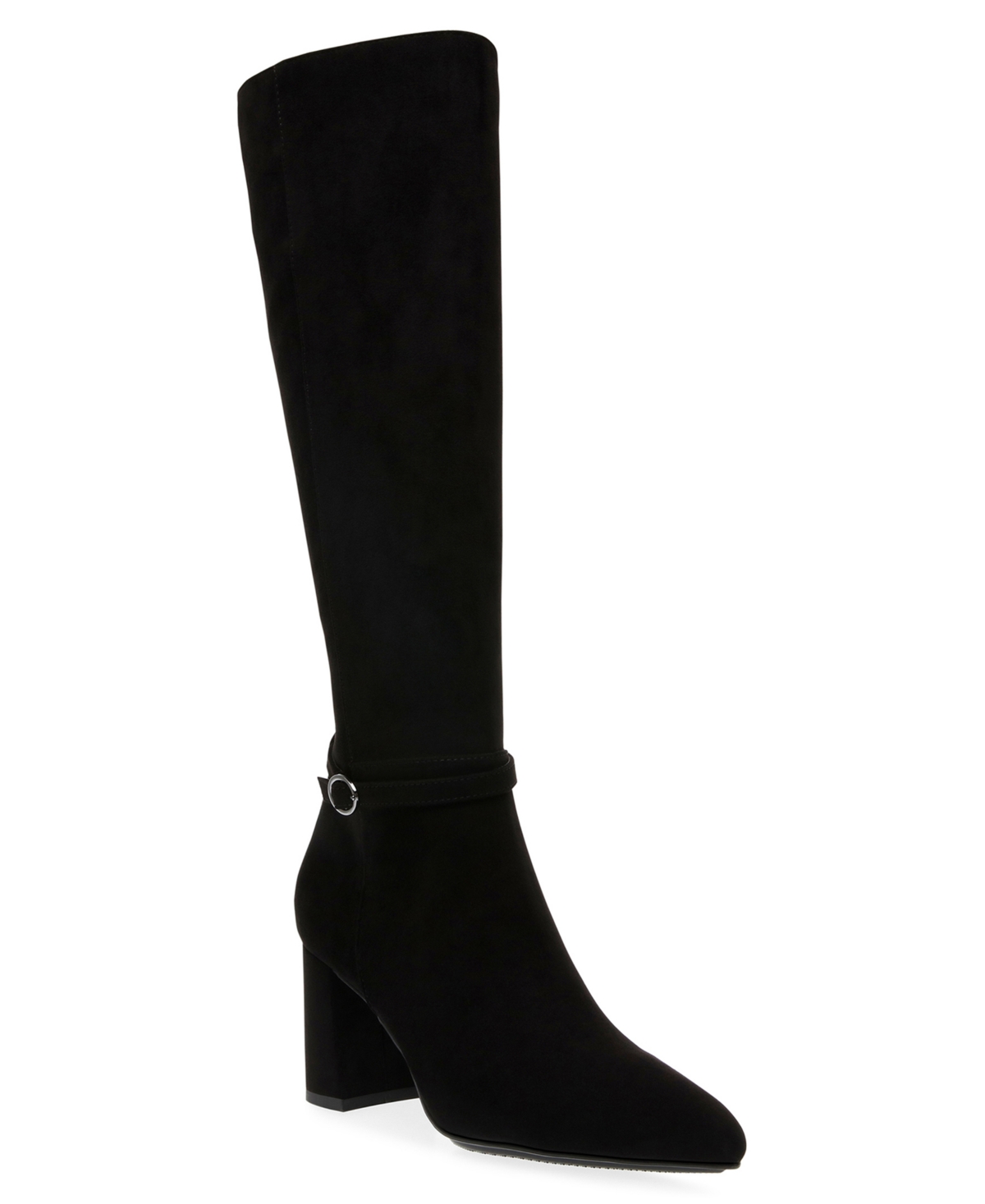 Women's Braydon Knee High Boots - Black Microsuede