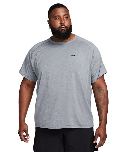 alfani Nike Men's Relaxed-Fit Dri-FIT Short-Sleeve Fitness T-Shirt Men's Fashion & Accessories