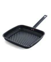 MasterPan Double Sided Non-Stick Grill and Griddle Pan with Removable  Handle, 15 - Macy's