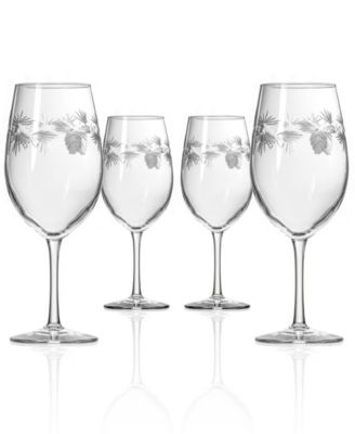 Rolf Glass Icy Pine White Wine 12oz - Set of 4 Glasses