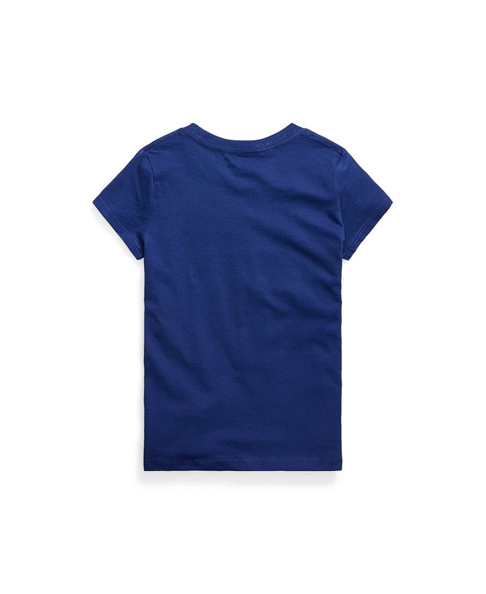 Polo Ralph Lauren Big Girls Cotton Jersey T-shirt - Macy's