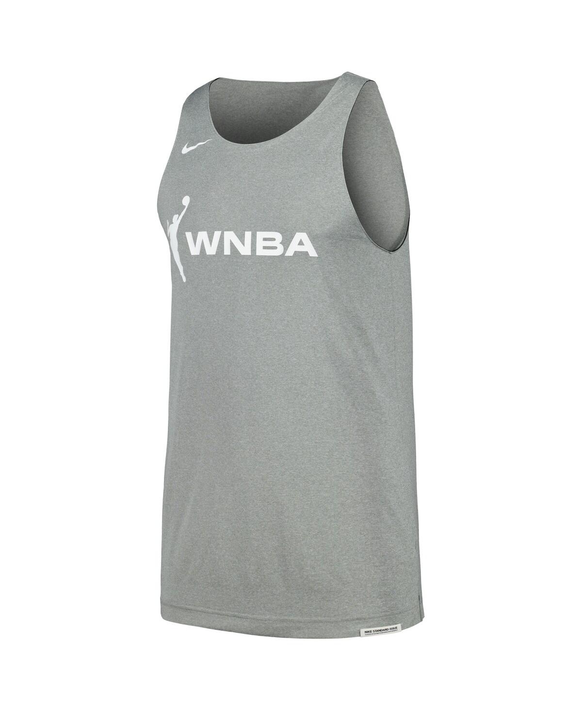 Shop Nike Men's And Women's  Black Wnba Logowoman Team 13 Performance Reversible Tank Top