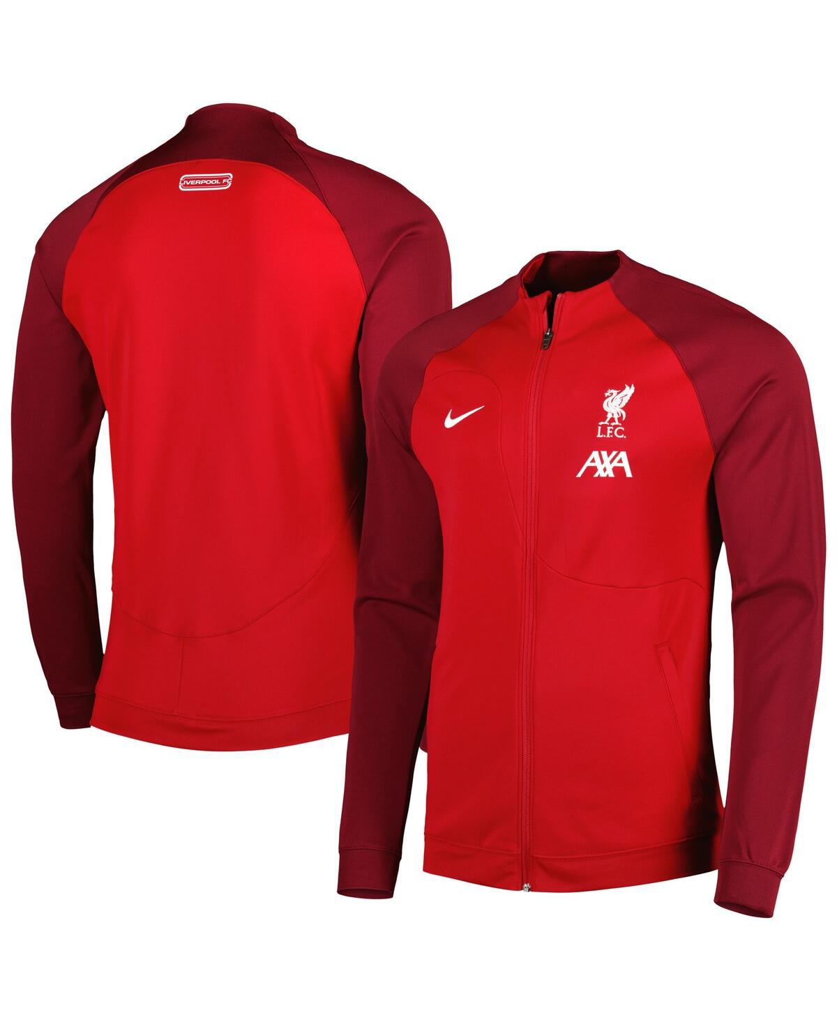 Shop Nike Men's  Red Liverpool 2023/24 Academy Pro Anthem Raglan Performance Full-zip Jacket