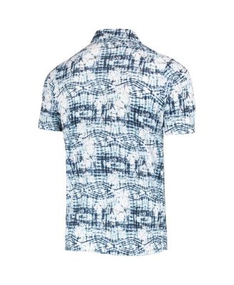 Men's Navy LA Galaxy Vivid Polo Shirt