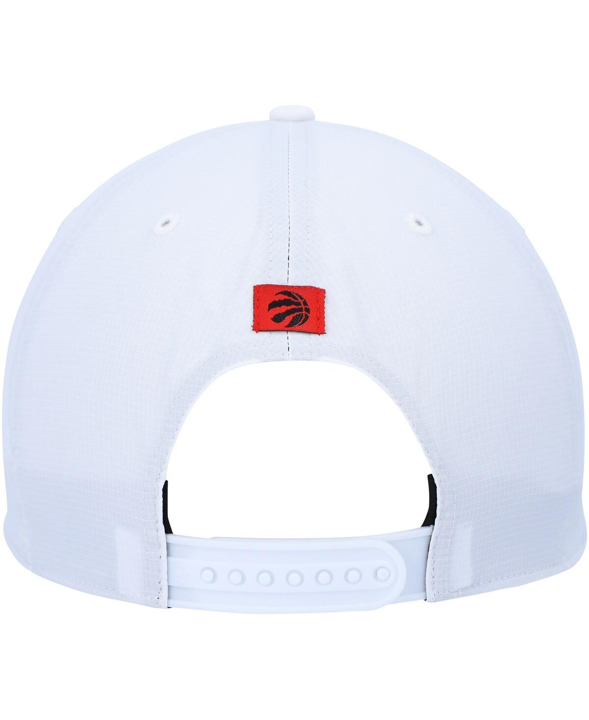 Shop 47 Brand Men's ' White Toronto Raptors Downburst Hitch Snapback Hat