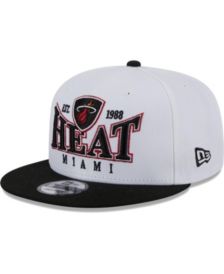 NBA New Era 9Fifty Miami Heat Neon Team Script Heather Strap Back
