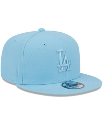 New Era Men's Light Blue Los Angeles Dodgers Spring Color Basic 9FIFTY Snapback Hat