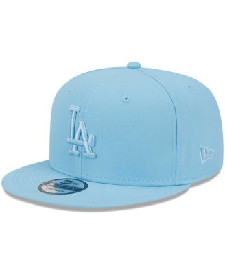 New Era Men's Light Blue Los Angeles Dodgers Spring Color Basic 9FIFTY Snapback Hat