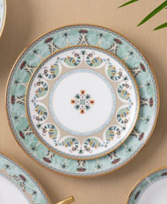 Serene Garden Set of 4 Dinner Plates, 10.50"