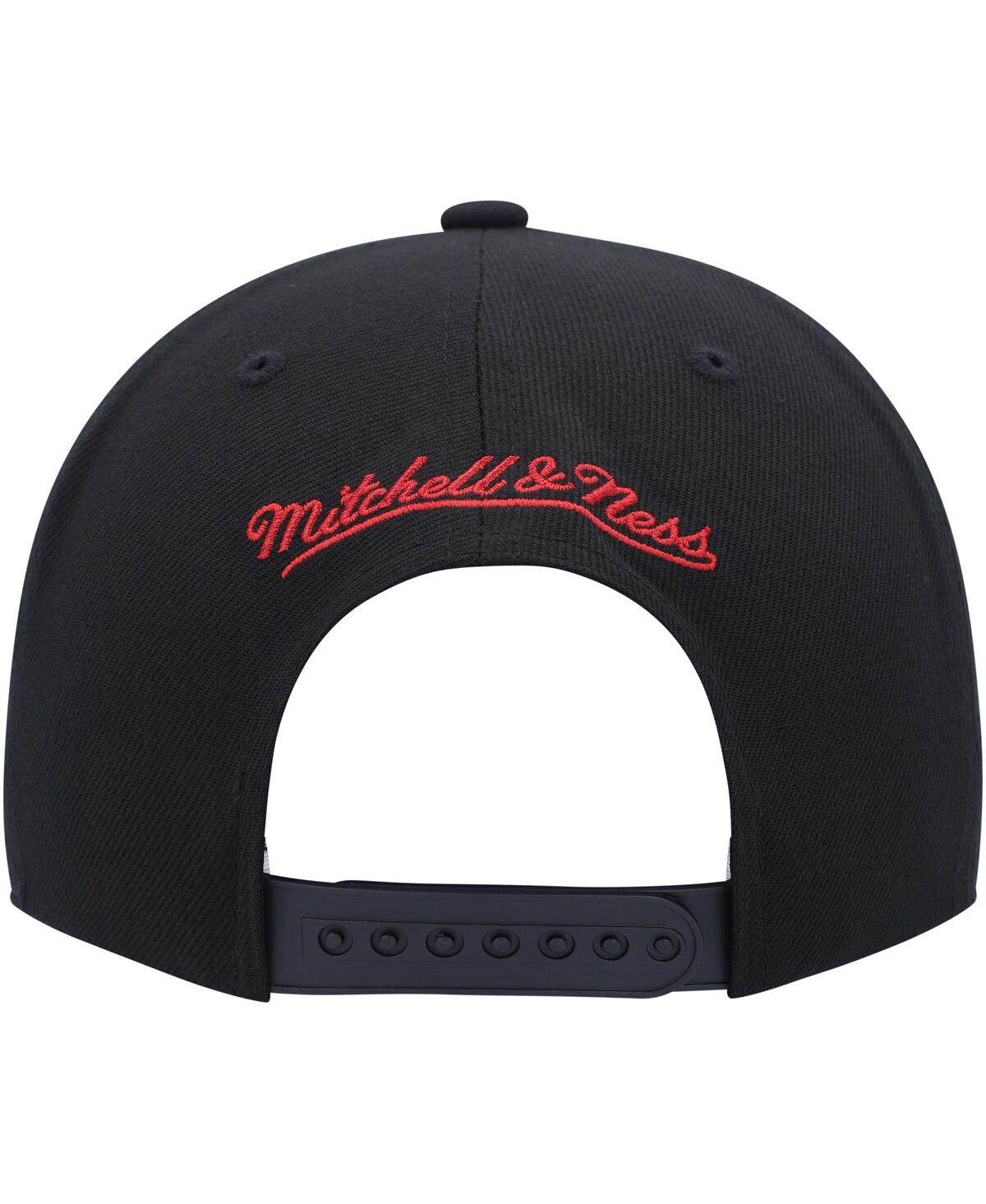 Shop Mitchell & Ness Men's  Black Chicago Bulls Hardwood Classics Soul Champions Era Diamond Snapback Hat