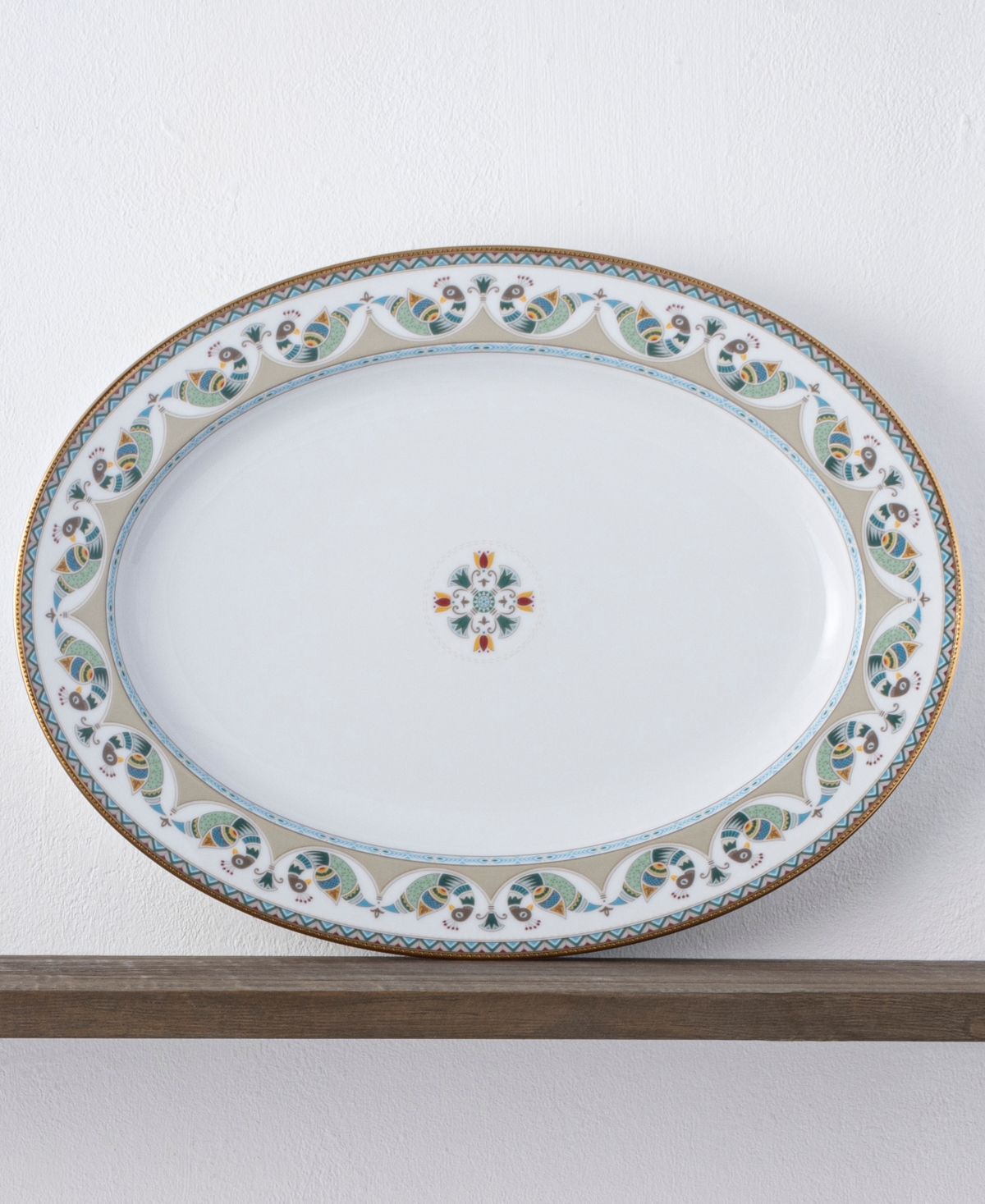 Noritake Serene Garden Oval Platter