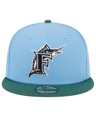 Men's Sky Blue, Cilantro Florida Marlins 2003 World Series Cooperstown Collection 59FIFTY Fitted Hat