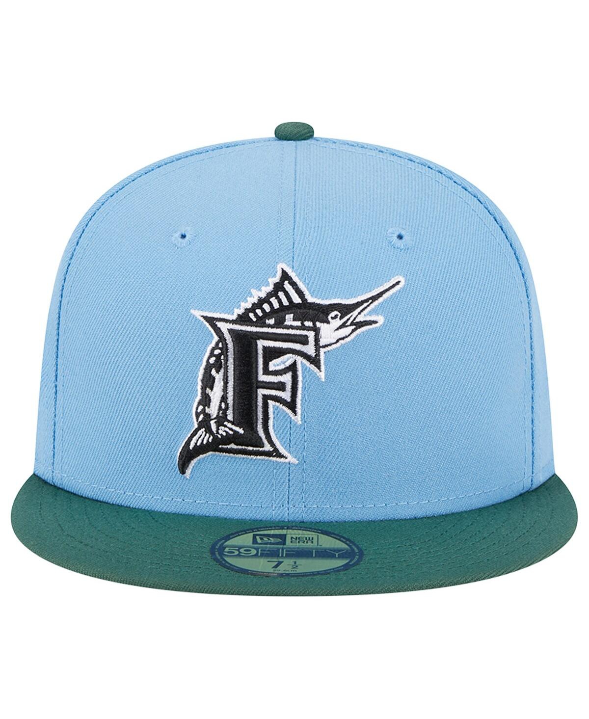 Men's New Era Cilantro Florida Marlins 2003 World Series Cooperstown Collection 59FIFTY Fitted Hat - Cilantro