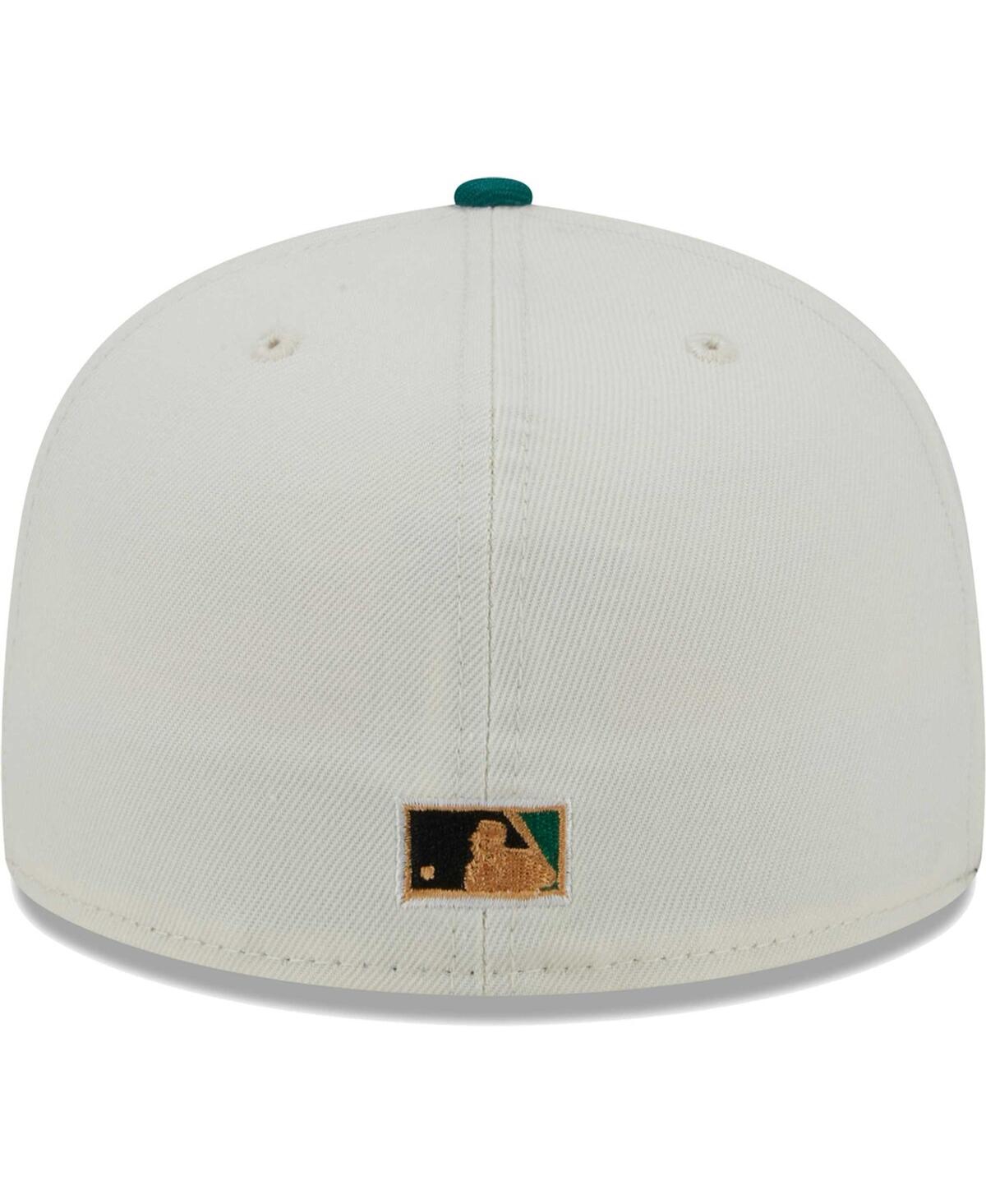 Men's New EraNew York Yankees Cooperstown Collection Camp 59FIFTY Fitted Hat - White