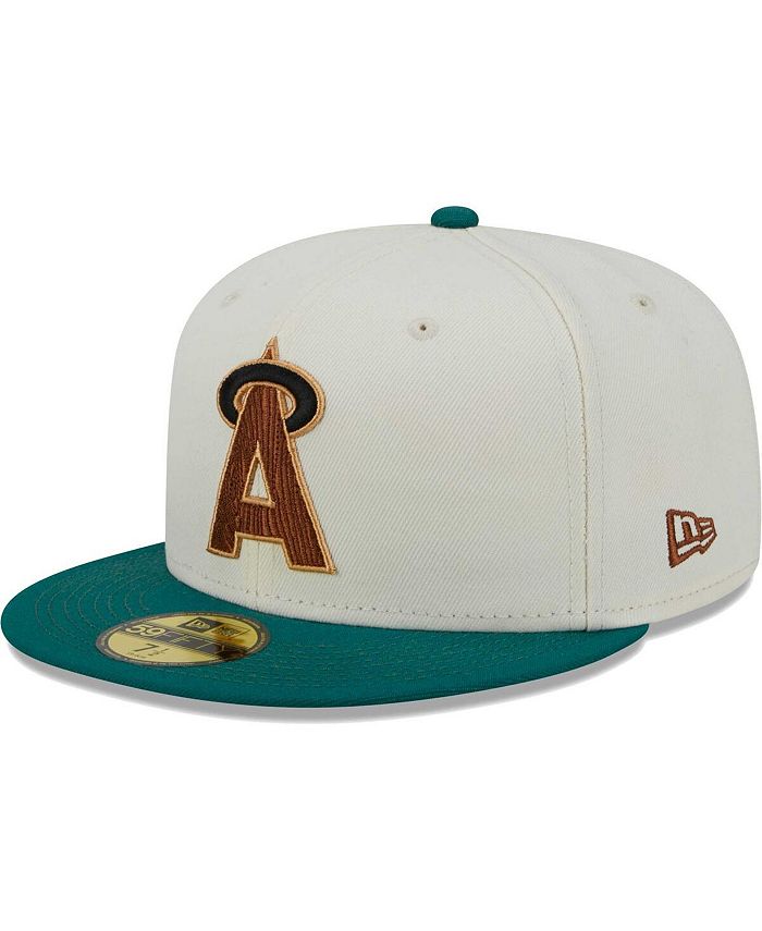New Era Men's White California Angels Cooperstown Collection Camp