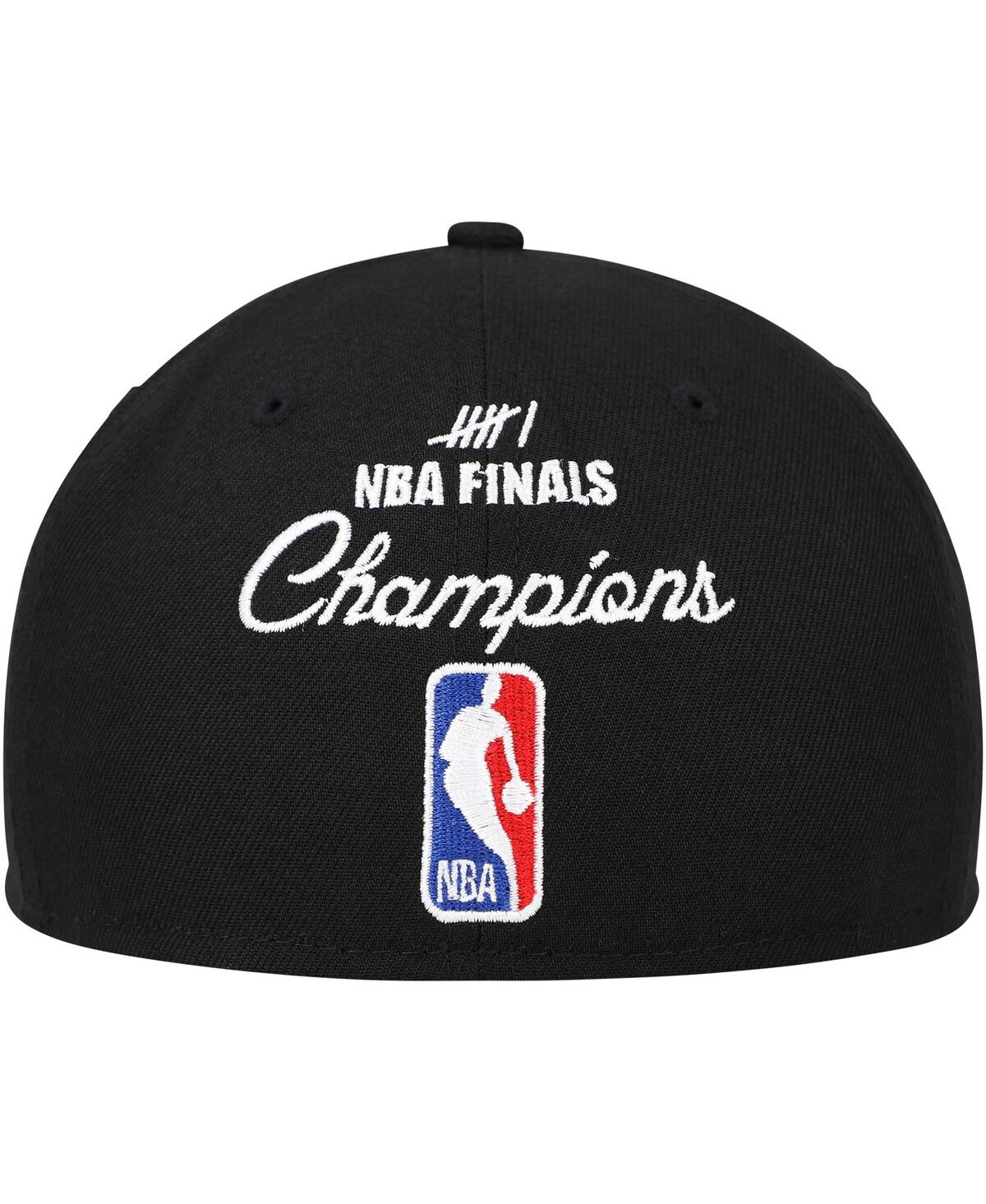 Men's New EraChicago Bulls Crown Champs 59FIFTY Fitted Hat - Black