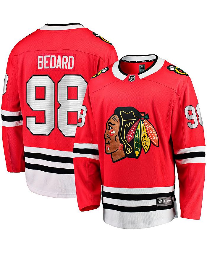 Fanatics Men's Connor Bedard Red Chicago Blackhawks Home Breakaway