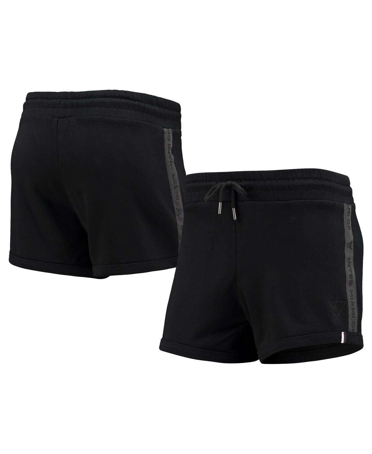 THE WILD COLLECTIVE WOMEN'S THE WILD COLLECTIVE BLACK INTER MIAMI CF CHILL SHORTS