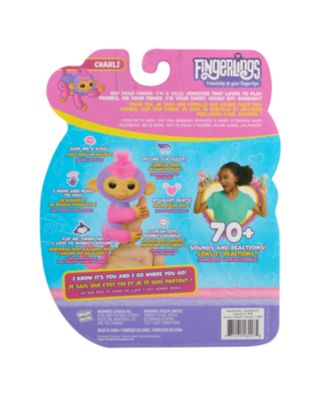 Interactive Baby Monkey Charli, Reacts to Touch with 70+ Sounds & Reactions